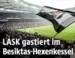 Besiktas-Fans im Stadion