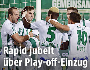 Jubel von Rapid
