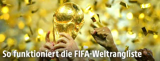 Pokal bei Weltmeisterschaft