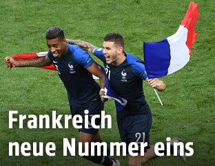 Jubel bei Frankreich