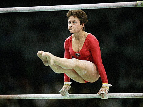 © AP/Sadayuki Mikami Jelena Schuschunowa 1988
